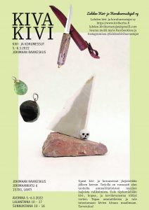 KivaKivi Kivi- ja Korumessut Lahdessa Jokimaan ravikeskuksessa järjestetään 5.-6.3.2022